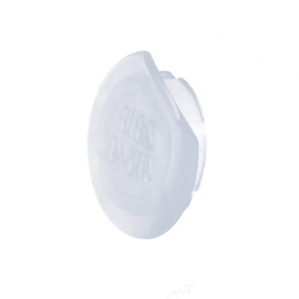 Dopje deurscharnierbout zijlaaddeur, doorschijnend