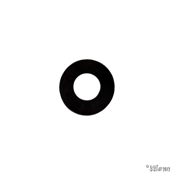 Rubber voor slotafdekking motorklep