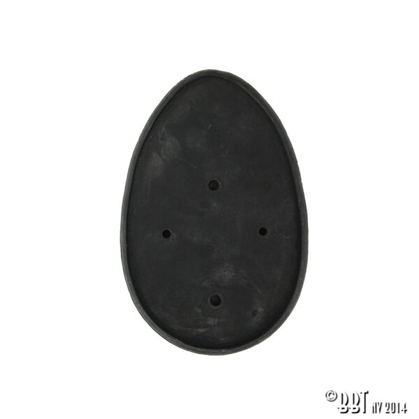 Achterlichtrubber tussen licht en spatbord (hartjes)