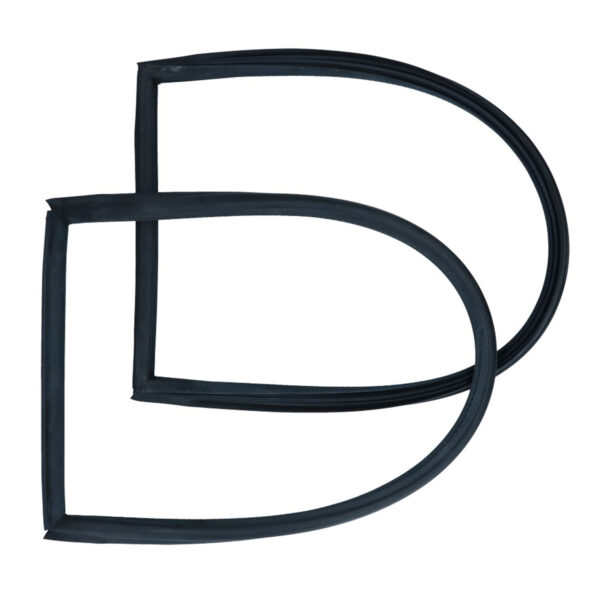 Rubber pop-out zijruit