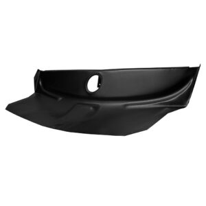 Onderzijde reservewielbak