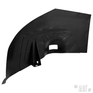 Schokdemperplaat, achteraan, links