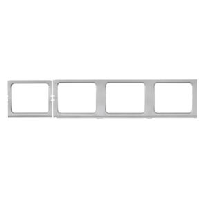 0890-232 Binnenplaat compleet voor 4 zijruiten Links