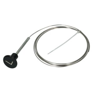 0939-905_2D_0001 Chokekabel bakeliet zwart