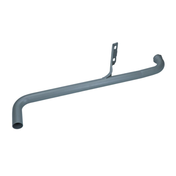 Uitlaat eindpijp, voor 1-delige uitlaatpijp