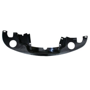 11337 Plaat achter motor,, met verwarming / voorverwarming (zwart)