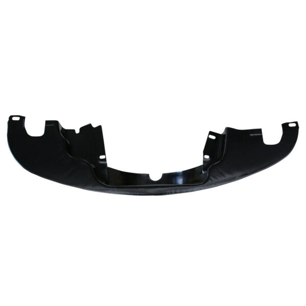 Plaat achter motor, zonder verwarming met voorverwarming (zwart)