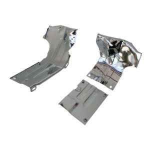 11344 Plaatwerk onder motor, chroom