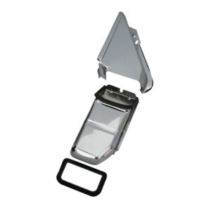 11345 Platen rond oliekoeler, chroom