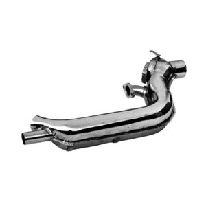 11375 Warmtewisselaar, rechts, origineel model, chroom