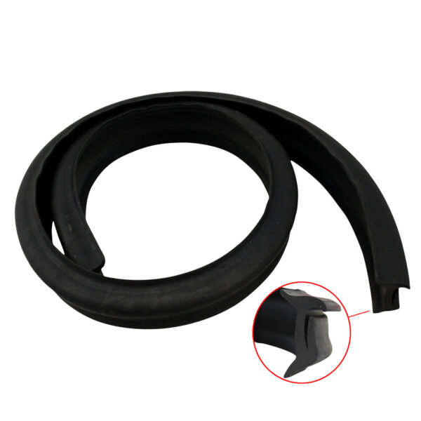 Rubber deurscharnier stijl beschermplaat