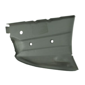 11801 Bumpersteun op plaat achter, links