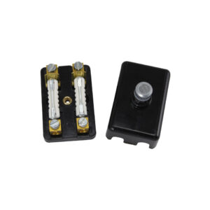 11849 Zekeringsdoos bakeliet voor 2 zekeringen