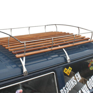 11897 Bagagerek op dak, 3 bogen, RVS