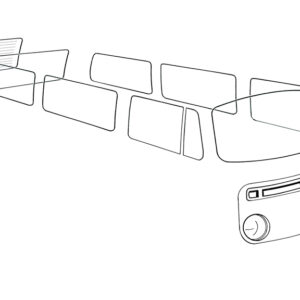 11959 Tochtruit vast, links