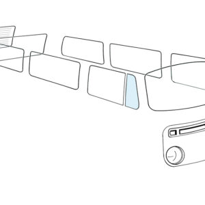 11961 Tochtruit vast, rechts
