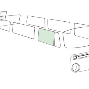 11966 Deurruit rechts, groen
