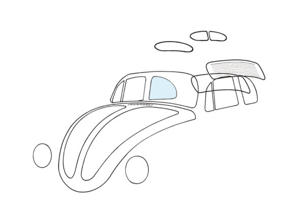 Zijruit achteraan, rechts