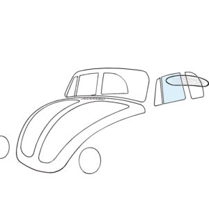 12021 Deurruit links, cabrio