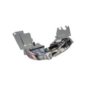 Plaat achter poelie (chroom)