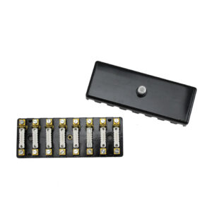 12930 Zekeringsdoos bakeliet voor 8 zekeringen