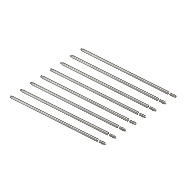 Stoterstangenset chroom-molybdeen extra
lang (TQ), per 8 stuks