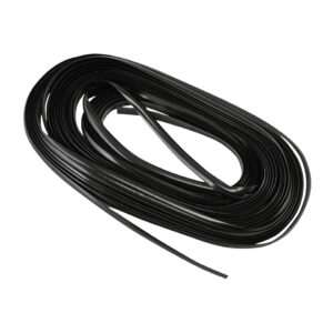 13075 Rubber in Samba sierlijst, zwart