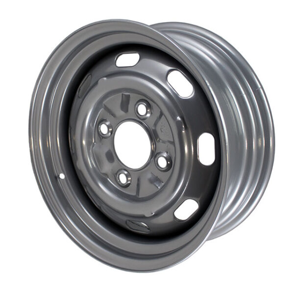 Velg standaard, grijs, 4-gaats (4x130), 5.5 x 15", ET +25