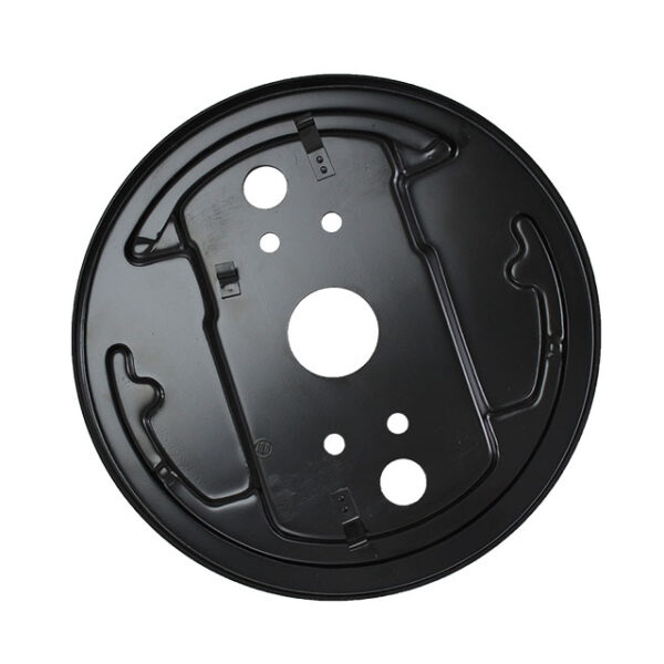 Ankerplaat vooraan, links