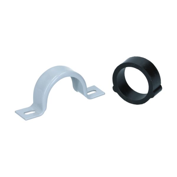 Beugel met doorvoerrubber bovenaan stuurkolom