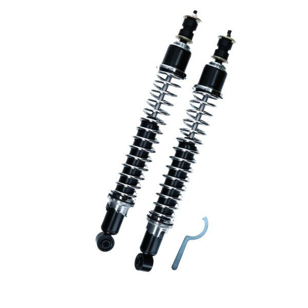 Schokdempers met veer- vooraan