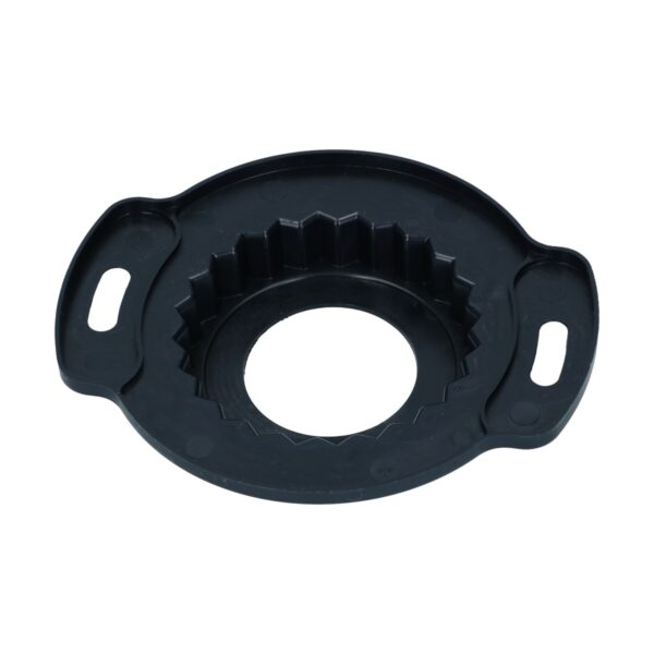 Slotplaat in zijkant versnellingsbak