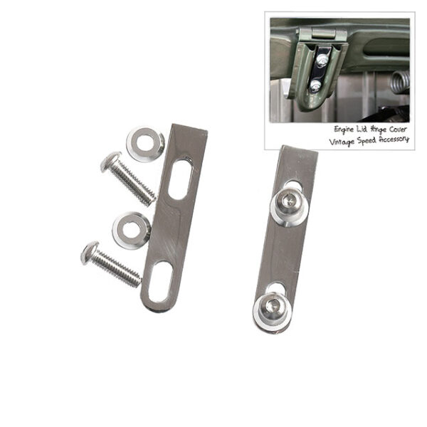 Montage kit motorklep op scharnierhouders