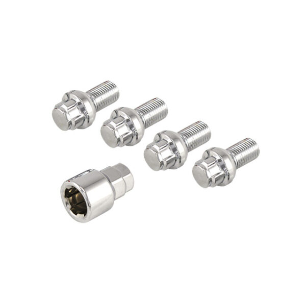 Wielboutsloten, antidiefstal, 4-gaats, 14 x 1.5, 4 stuks