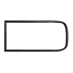 17844 Zijruitrubber met tochtruit, TQ