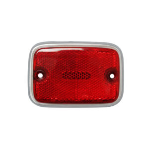 17901 Zijreflector achteraan - rood/zilver