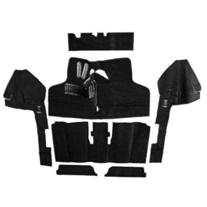Tapijtset, Type 3, zwart