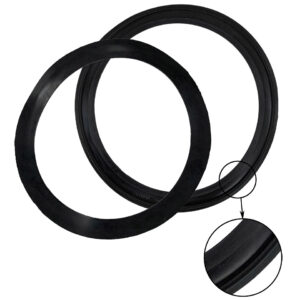 19686 Rubber rond koplampglas