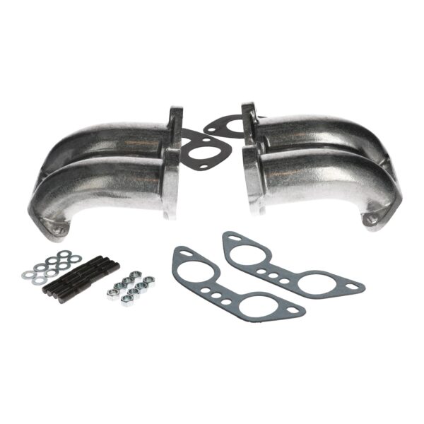 Inlaatspruitstuk 'Weber' IDF/ ‘Dell’orto’ DRLA Type4, per paar