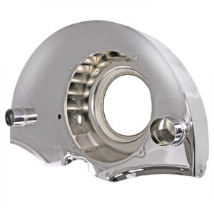 2206 Koelkap met verwarming, met oliekoeler, chroom