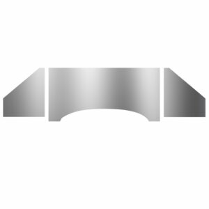 2305 Firewall, roestvrij staal chroom, glad