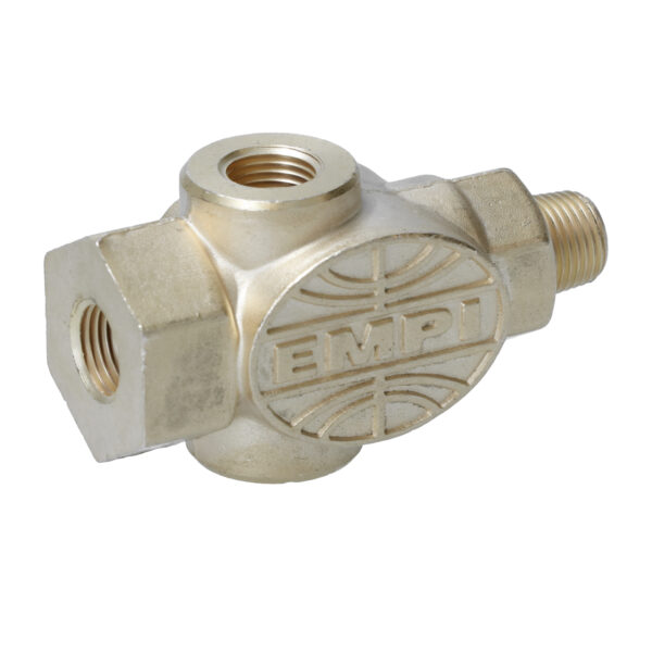 Adapter voor oliedruk- en olietemperatuurzender EMPI, 3-weg