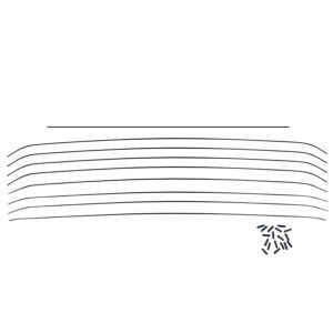 2926-200 Baleinenset voor hemel (9st)