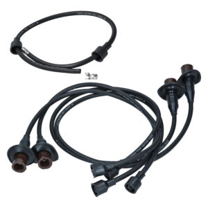 29318 Bougiekabelset Type1 koper - zwart, 60cm hoofdkabel