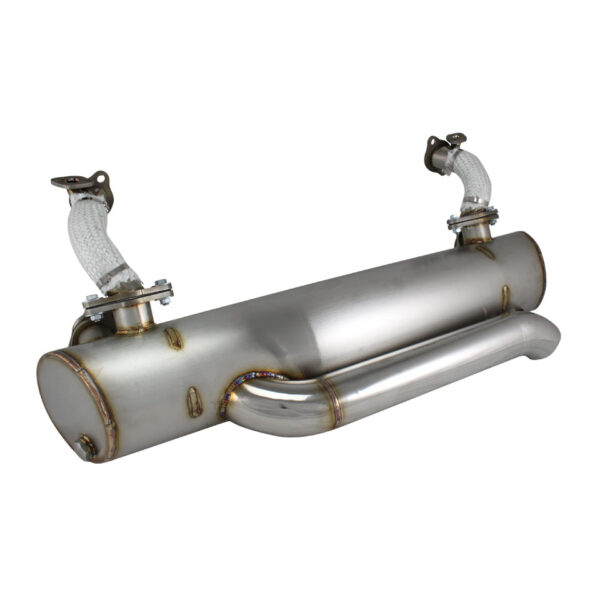 Uitlaat, Vintage Speed, met voorverwarming, inox