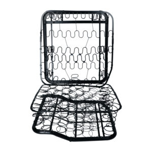 3400-215 Zetelframe vooraan passagier, walkthrough zit + rug