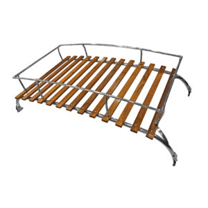 4870-250 Bagagerek op dak, 2 bogen, RVS