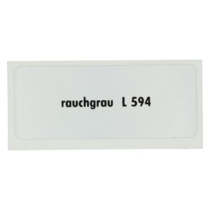 Sticker L 594, Smoke grey