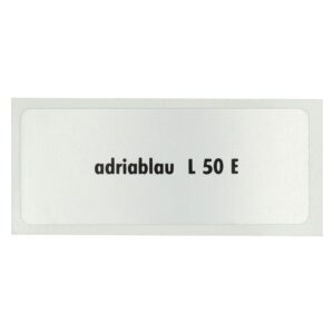 6290-040_2D_0001 Sticker L 50 E, Adriatic blue