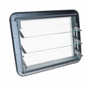 6610-010 Westfalia louvre raam, compleet